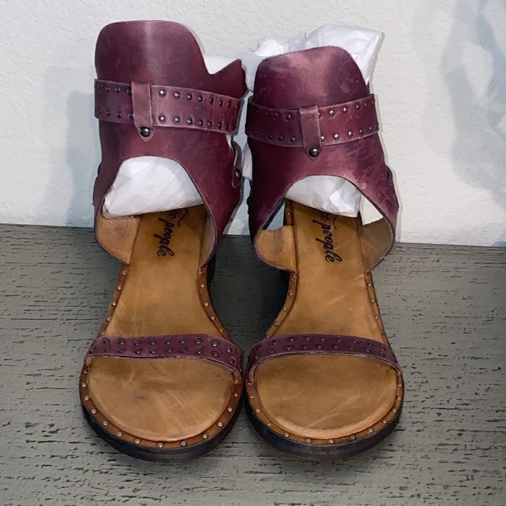 Free People Happiness Genuine Leather Sandals - Picture 5 of 9